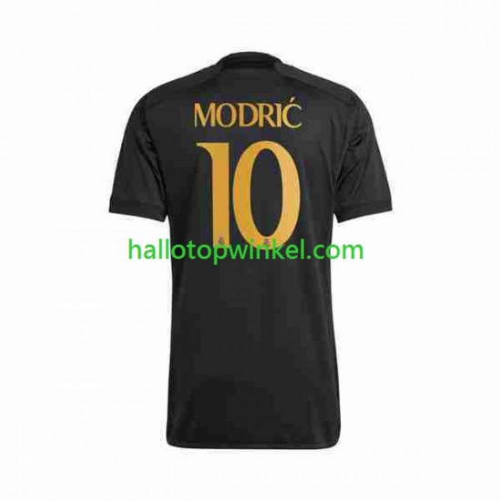 Real Madrid Voetbalshirt Modrić Luka 10 Heren Derde Tenue 2023-2024 Korte Mouw