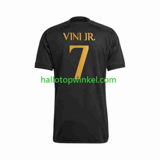 Real Madrid Voetbalshirt Vini Jr 7 Heren Derde Tenue 2023-2024 Korte Mouw