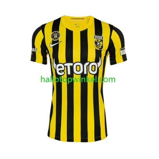SBV Vitesse Voetbalshirt Heren Thuis Tenue 2022-2023 Korte Mouw