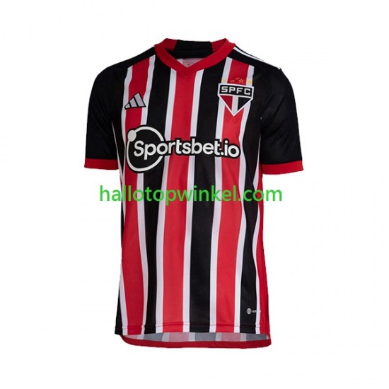 Sao Paulo Voetbalshirt Heren Uit Tenue 2023-2024 Korte Mouw