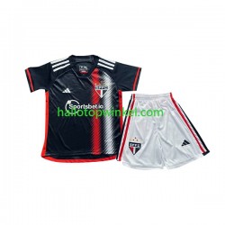 Sao Paulo Voetbalshirt Kleuters/Kids Derde Tenue 2023-2024 Korte Mouw