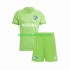Voetbalshirt Schalke 04 Doelman Kleuters/Kids Thuis Tenue 2023-2024 Korte Mouw