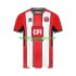 Sheffield United Voetbalshirt Heren Thuis Tenue 2023-2024 Korte Mouw