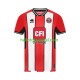 Sheffield United Voetbalshirt Heren Thuis Tenue 2023-2024 Korte Mouw