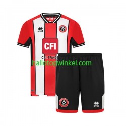 Sheffield United Voetbalshirt Kleuters/Kids Thuis Tenue 2023-2024 Korte Mouw