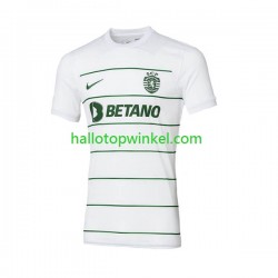 Sporting CP Voetbalshirt Heren Uit Tenue 2023-2024 Korte Mouw