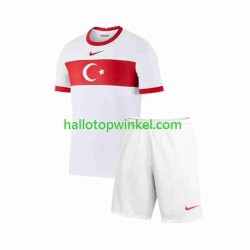 Turkije Voetbalshirt Kleuters/Kids Thuis Tenue 2023-2024 Korte Mouw