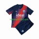 West Bromwich Albion Voetbalshirt Kleuters/Kids Derde Tenue 2023-2024 Korte Mouw
