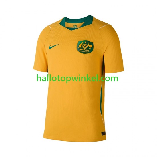 Australië Voetbalshirt Heren Thuis Tenue WK 2026 Korte Mouw