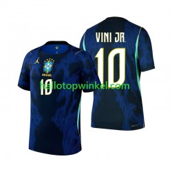 Brazilië Voetbalshirt Vinicius Junior 10 Heren Uit Tenue WK 2026 Korte Mouw