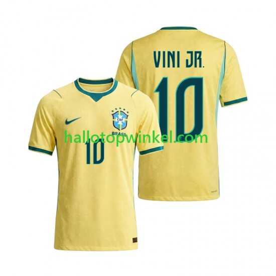 Brazilië Voetbalshirt Vinicius Junior 10 Heren Thuis Tenue WK 2026 Korte Mouw