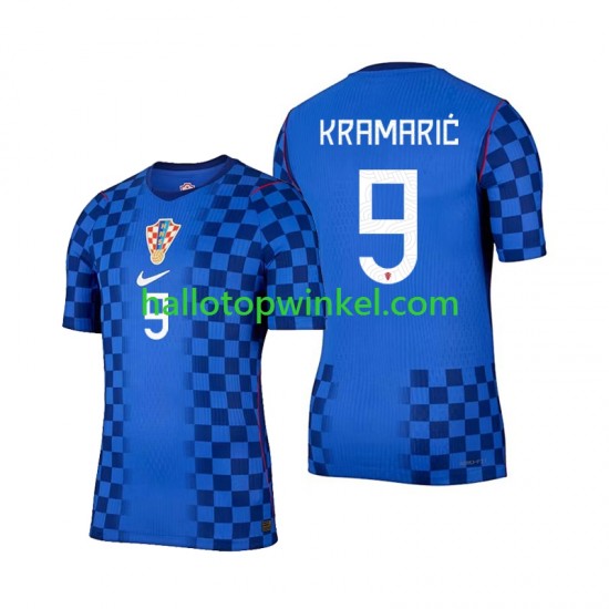 Kroatië Voetbalshirt Andrej Kramaric 9 Heren Uit Tenue WK 2026 Korte Mouw