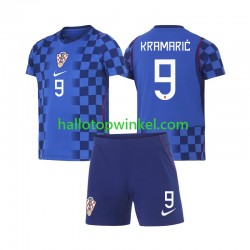 Kroatië Voetbalshirt Andrej Kramaric 9 Kleuters/Kids Uit Tenue WK 2026 Korte Mouw