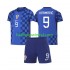 Kroatië Voetbalshirt Andrej Kramaric 9 Kleuters/Kids Uit Tenue WK 2026 Korte Mouw