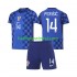 Kroatië Voetbalshirt Ivan Perisic 14 Kleuters/Kids Uit Tenue WK 2026 Korte Mouw