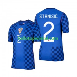 Kroatië Voetbalshirt Josip Stanisic 2 Heren Uit Tenue WK 2026 Korte Mouw