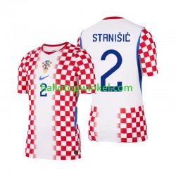 Kroatië Voetbalshirt Josip Stanisic 2 Heren Thuis Tenue WK 2026 Korte Mouw