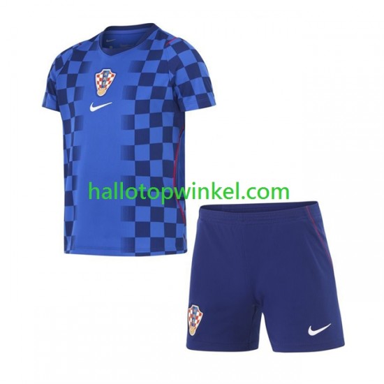 Kroatië Voetbalshirt Kleuters/Kids Uit Tenue WK 2026 Korte Mouw