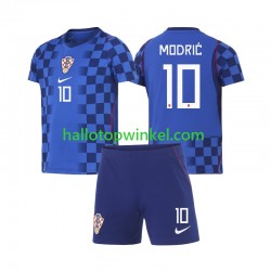 Kroatië Voetbalshirt Modrić Luka 10 Kleuters/Kids Uit Tenue WK 2026 Korte Mouw