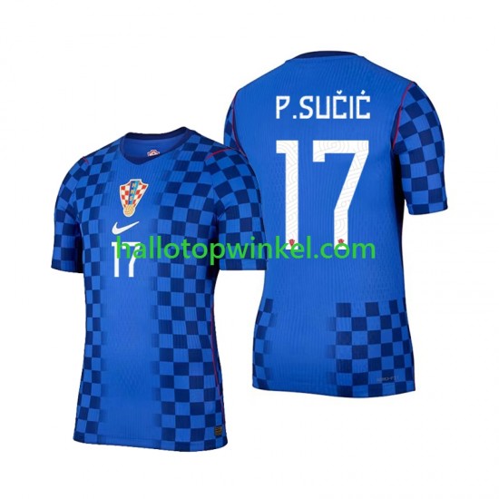 Kroatië Voetbalshirt Petar Sucic 17 Heren Uit Tenue WK 2026 Korte Mouw