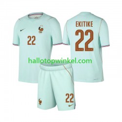 Frankrijk Voetbalshirt Hugo Ekitike 22 Kleuters/Kids Uit Tenue WK 2026 Korte Mouw