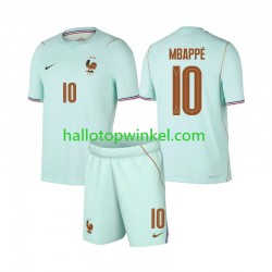 Frankrijk Voetbalshirt Mbappé Kylian 10 Kleuters/Kids Uit Tenue WK 2026 Korte Mouw