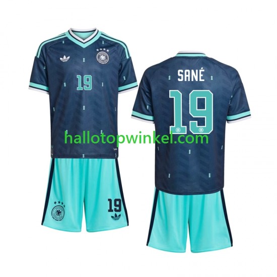 Duitsland Voetbalshirt Leroy Sane 19 Kleuters/Kids Uit Tenue WK 2026 Korte Mouw