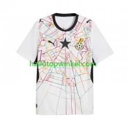Ghana Voetbalshirt Heren Thuis Tenue WK 2026 Korte Mouw