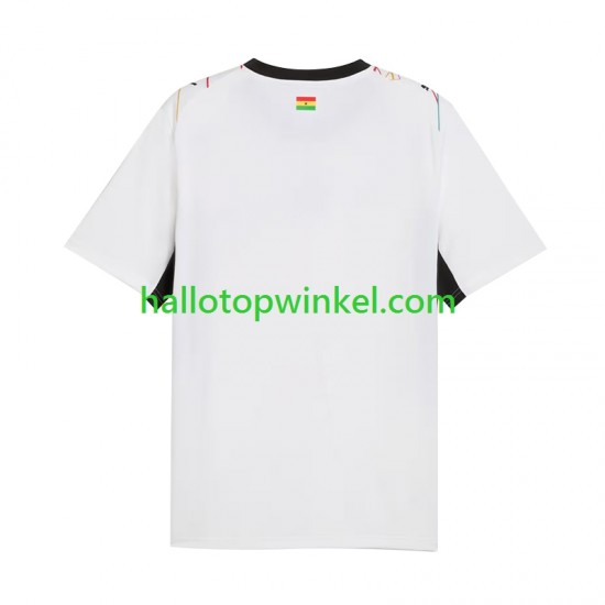 Ghana Voetbalshirt Heren Thuis Tenue WK 2026 Korte Mouw