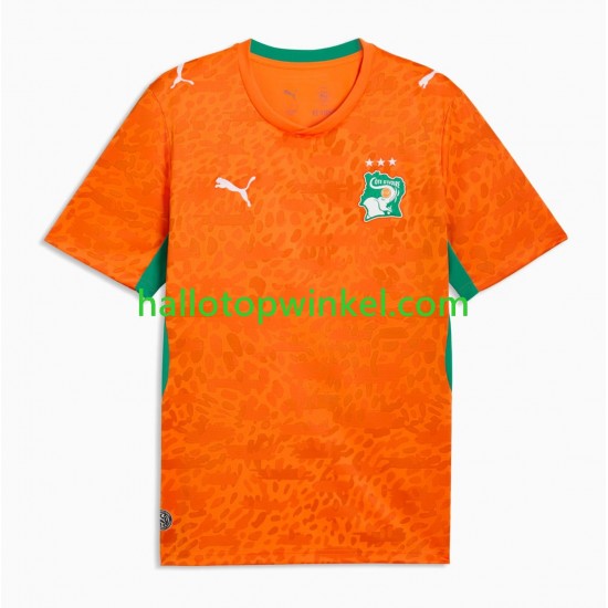 Ivoorkust Voetbalshirt Heren Thuis Tenue WK 2026 Korte Mouw