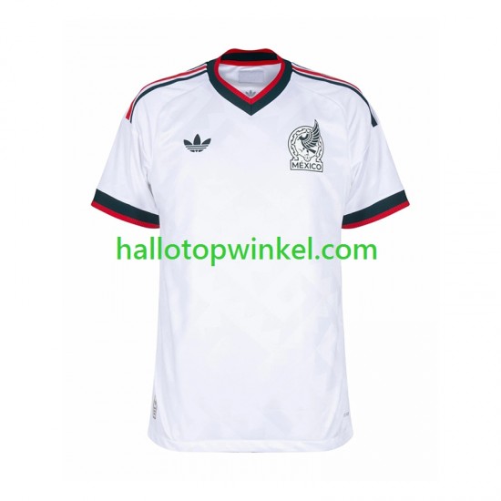 Mexico Voetbalshirt Heren Uit Tenue WK 2026 Korte Mouw