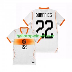 Nederland Voetbalshirt Denzel Dumfries 22 Heren Uit Tenue WK 2026 Korte Mouw