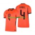 Nederland Voetbalshirt Virgil van Dijk 4 Heren Thuis Tenue WK 2026 Korte Mouw