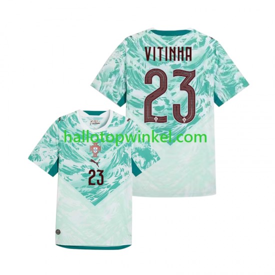 Portugal Voetbalshirt Vitinha 23 Heren Uit Tenue WK 2026 Korte Mouw