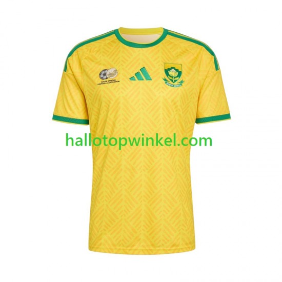 Zuid-Afrika Voetbalshirt Heren Thuis Tenue WK 2026 Korte Mouw