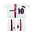 AC Milan Voetbalshirt RONALDINHO 10 2002 2003 Retro Kleuters/Kids Uit Tenue Korte Mouw