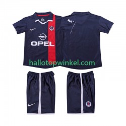 AC Milan Voetbalshirt 2001 2002 Retro Kleuters/Kids Thuis Tenue Korte Mouw