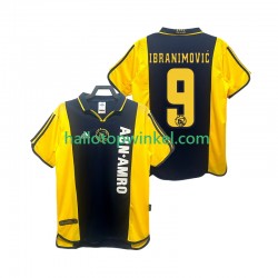 AFC Ajax Voetbalshirt IBRANIMOVIC 9 2000 2001 Retro Heren Uit Tenue Korte Mouw