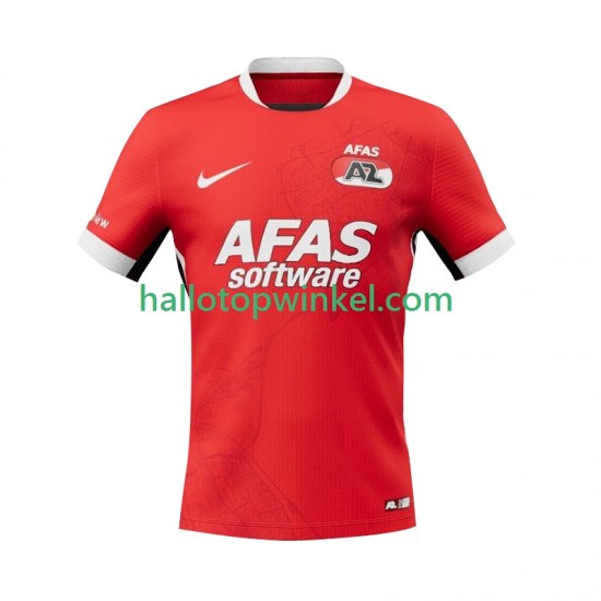 AZ Alkmaar Voetbalshirt Heren Thuis Tenue 2025-2026 Korte Mouw