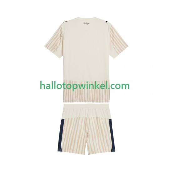 Voetbalshirt Al Hilal CWC Kleuters/Kids Uit Tenue 2025-2026 Korte Mouw