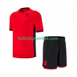 Albanië Voetbalshirt Kleuters/Kids Thuis Tenue 2025-2026 Korte Mouw