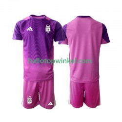 Argentinië Voetbalshirt Doelman Kleuters/Kids Thuis Tenue 2025 Korte Mouw