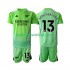 Arsenal Voetbalshirt Kepa Arrizabalaga 13 Doelman Kleuters/Kids Uit Tenue 2025-2026 Korte Mouw