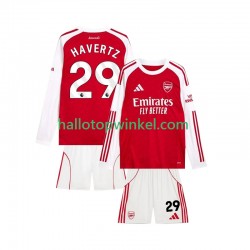 Arsenal Voetbalshirt Kai Havertz 29 Kleuters/Kids Thuis Tenue 2025-2026 Lange Mouw