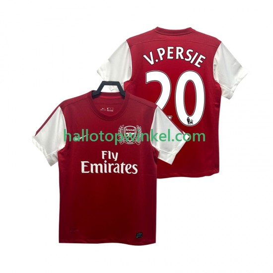 Arsenal Voetbalshirt V PERSIE 20 2012 Retro Heren Thuis Tenue 2011 Korte Mouw