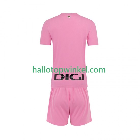 Athletic Bilbao Voetbalshirt Doelman Kleuters/Kids Uit Tenue 2025-2026 Korte Mouw