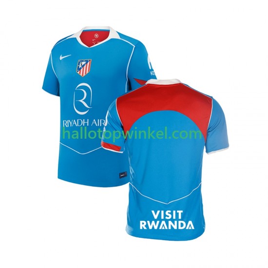 Atlético Madrid Voetbalshirt Heren Derde Tenue 2025-2026 Korte Mouw