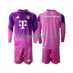 FC Bayern München Voetbalshirt Doelman Kleuters/Kids Vierde Tenue 2025-2026 Lange Mouw