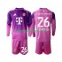 FC Bayern München Voetbalshirt Sven Ulreich 26 Doelman Kleuters/Kids Vierde Tenue 2025-2026 Lange Mouw