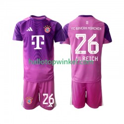 FC Bayern München Voetbalshirt Sven Ulreich 26 Doelman Kleuters/Kids Vierde Tenue 2025-2026 Korte Mouw